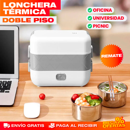 Lonchera Térmica Doble Piso