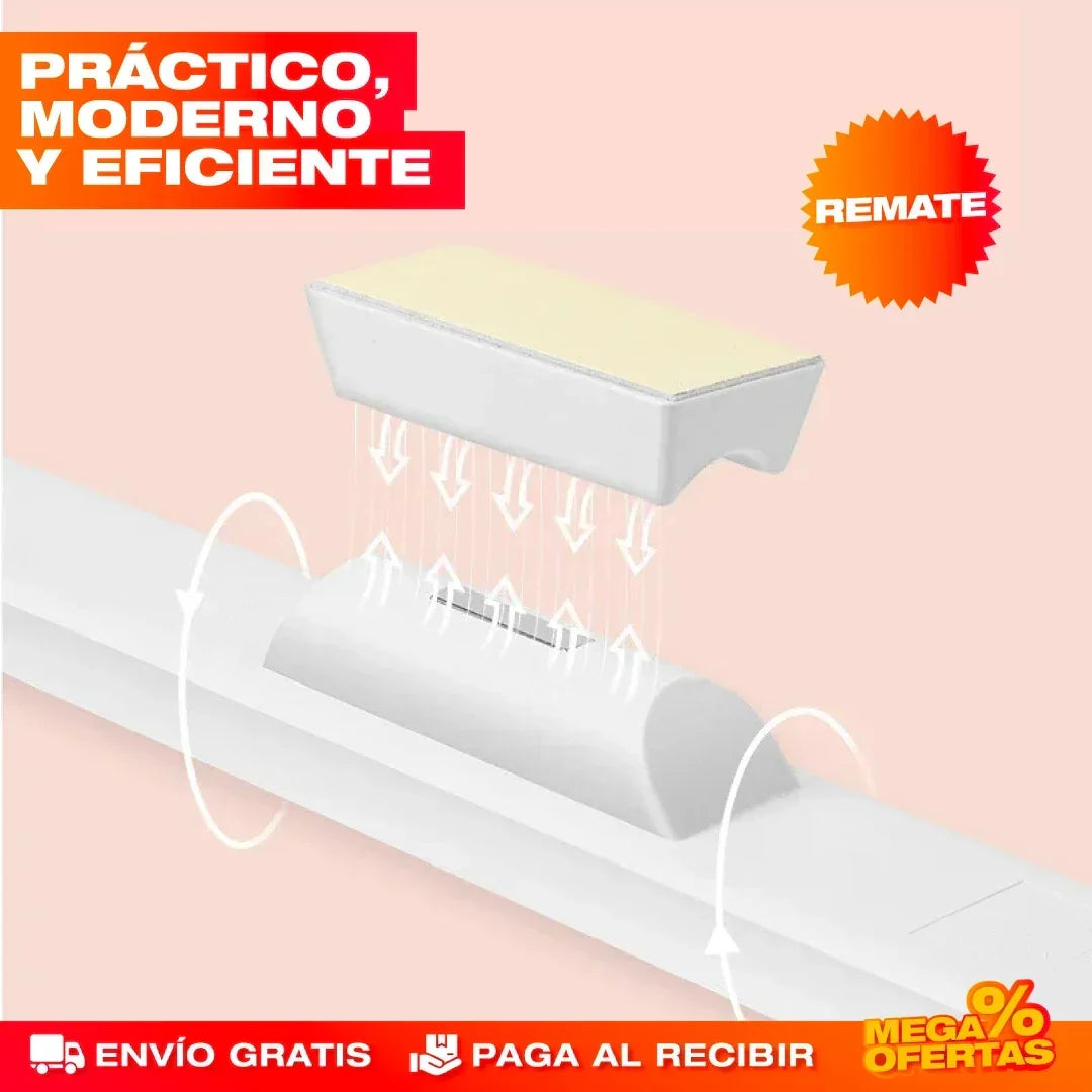 Ilumina tu espejo sin cables y disfruta una luz práctica donde la necesites
